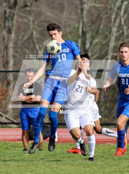 Thumbnail 2 in Saint Joseph Prep @ Bromfield (MIAA Division 5 First Round) photogallery.