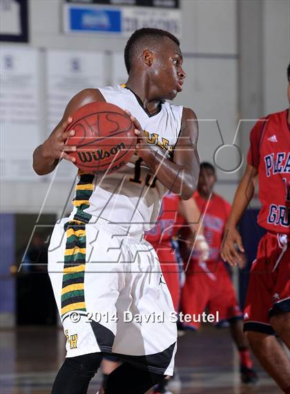 Thumbnail 1 in Pleasant Grove vs. Eisenhower (St. Hope Elite Classic) photogallery.