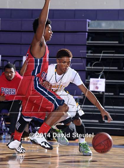 Thumbnail 1 in Pleasant Grove vs. Eisenhower (St. Hope Elite Classic) photogallery.