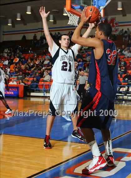 Thumbnail 3 in Findlay Prep vs. Our Savior New American (Marshall County Hoopfest) photogallery.