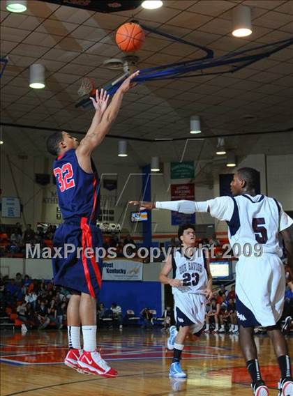 Thumbnail 1 in Findlay Prep vs. Our Savior New American (Marshall County Hoopfest) photogallery.