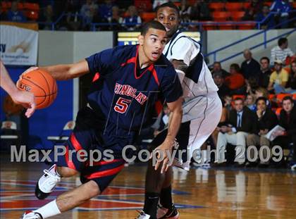 Thumbnail 2 in Findlay Prep vs. Our Savior New American (Marshall County Hoopfest) photogallery.