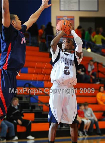 Thumbnail 1 in Findlay Prep vs. Our Savior New American (Marshall County Hoopfest) photogallery.