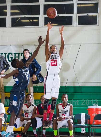 Thumbnail 2 in Lawndale vs Encinal (National Prep Classic) photogallery.