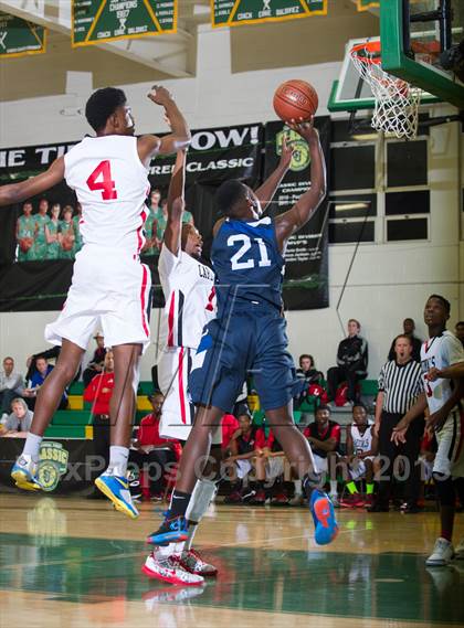 Thumbnail 2 in Lawndale vs Encinal (National Prep Classic) photogallery.