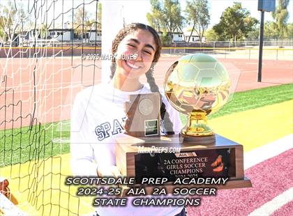 Thumbnail 2 in Scottsdale Christian Academy vs. Scottsdale Preparatory Academy (AIA 2A Final - Awards) photogallery.