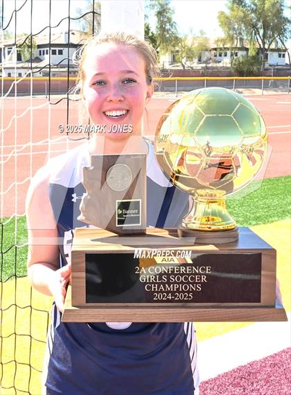 Thumbnail 1 in Scottsdale Christian Academy vs. Scottsdale Preparatory Academy (AIA 2A Final - Awards) photogallery.