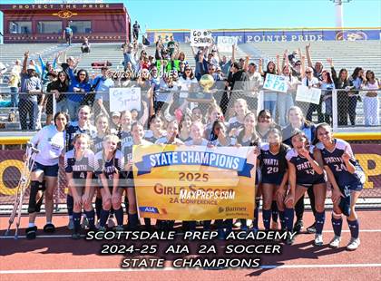 Thumbnail 1 in Scottsdale Christian Academy vs. Scottsdale Preparatory Academy (AIA 2A Final - Awards) photogallery.