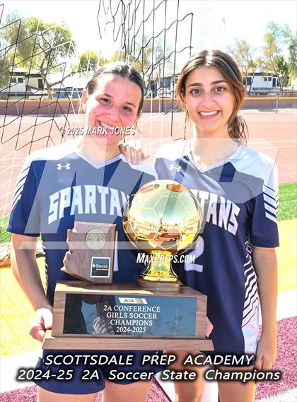 Thumbnail 2 in Scottsdale Christian Academy vs. Scottsdale Preparatory Academy (AIA 2A Final - Awards) photogallery.