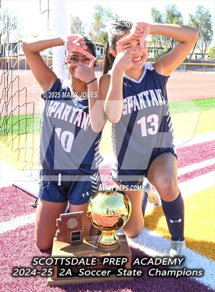 Thumbnail 3 in Scottsdale Christian Academy vs. Scottsdale Preparatory Academy (AIA 2A Final - Awards) photogallery.