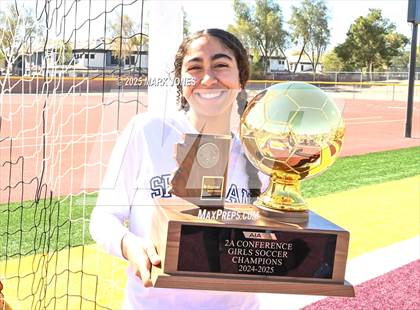 Thumbnail 2 in Scottsdale Christian Academy vs. Scottsdale Preparatory Academy (AIA 2A Final - Awards) photogallery.