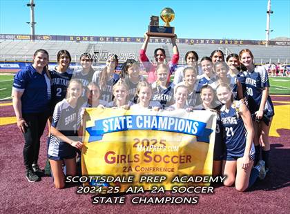 Thumbnail 1 in Scottsdale Christian Academy vs. Scottsdale Preparatory Academy (AIA 2A Final - Awards) photogallery.