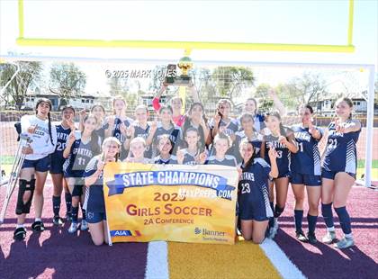 Thumbnail 1 in Scottsdale Christian Academy vs. Scottsdale Preparatory Academy (AIA 2A Final - Awards) photogallery.