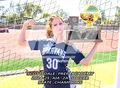 Thumbnail 1 in Scottsdale Christian Academy vs. Scottsdale Preparatory Academy (AIA 2A Final - Awards) photogallery.