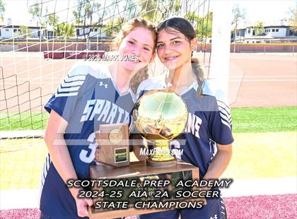 Thumbnail 2 in Scottsdale Christian Academy vs. Scottsdale Preparatory Academy (AIA 2A Final - Awards) photogallery.