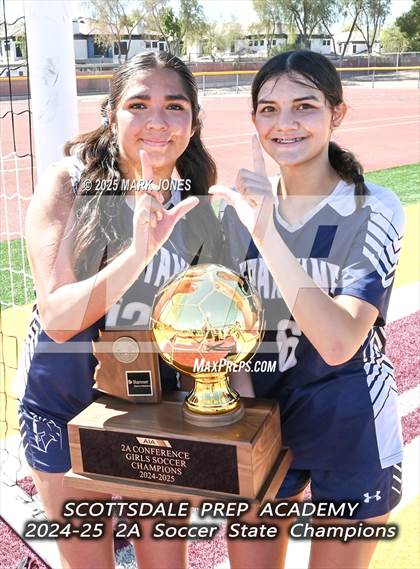 Thumbnail 2 in Scottsdale Christian Academy vs. Scottsdale Preparatory Academy (AIA 2A Final - Awards) photogallery.
