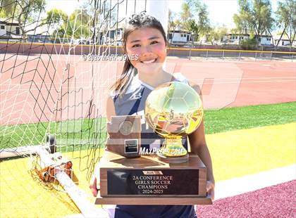 Thumbnail 2 in Scottsdale Christian Academy vs. Scottsdale Preparatory Academy (AIA 2A Final - Awards) photogallery.