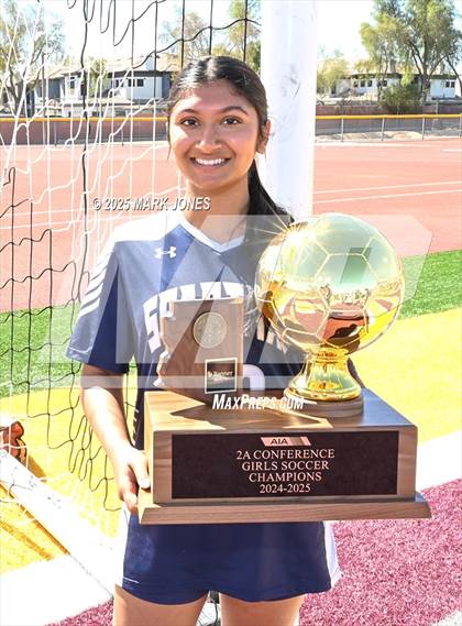 Thumbnail 1 in Scottsdale Christian Academy vs. Scottsdale Preparatory Academy (AIA 2A Final - Awards) photogallery.