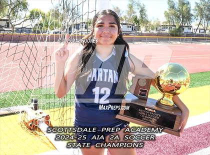 Thumbnail 3 in Scottsdale Christian Academy vs. Scottsdale Preparatory Academy (AIA 2A Final - Awards) photogallery.