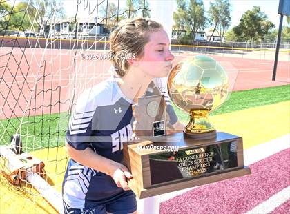 Thumbnail 3 in Scottsdale Christian Academy vs. Scottsdale Preparatory Academy (AIA 2A Final - Awards) photogallery.