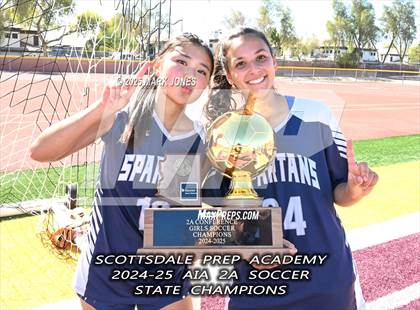 Thumbnail 2 in Scottsdale Christian Academy vs. Scottsdale Preparatory Academy (AIA 2A Final - Awards) photogallery.