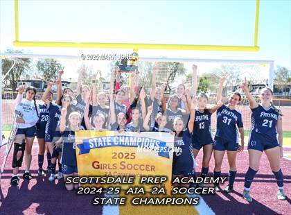 Thumbnail 1 in Scottsdale Christian Academy vs. Scottsdale Preparatory Academy (AIA 2A Final - Awards) photogallery.