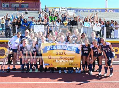 Thumbnail 2 in Scottsdale Christian Academy vs. Scottsdale Preparatory Academy (AIA 2A Final - Awards) photogallery.