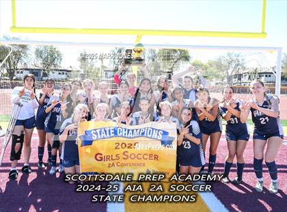 Thumbnail 1 in Scottsdale Christian Academy vs. Scottsdale Preparatory Academy (AIA 2A Final - Awards) photogallery.