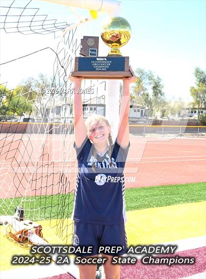 Thumbnail 2 in Scottsdale Christian Academy vs. Scottsdale Preparatory Academy (AIA 2A Final - Awards) photogallery.