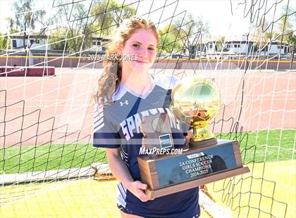 Thumbnail 1 in Scottsdale Christian Academy vs. Scottsdale Preparatory Academy (AIA 2A Final - Awards) photogallery.