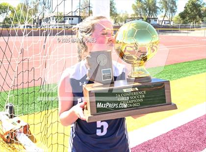 Thumbnail 2 in Scottsdale Christian Academy vs. Scottsdale Preparatory Academy (AIA 2A Final - Awards) photogallery.