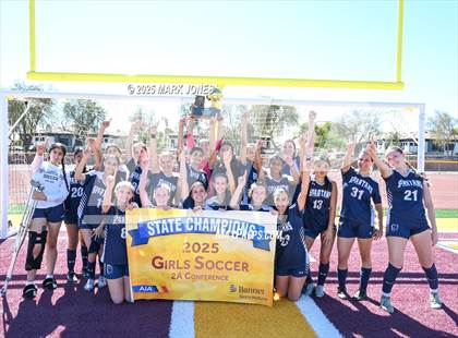 Thumbnail 2 in Scottsdale Christian Academy vs. Scottsdale Preparatory Academy (AIA 2A Final - Awards) photogallery.