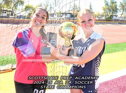 Thumbnail 3 in Scottsdale Christian Academy vs. Scottsdale Preparatory Academy (AIA 2A Final - Awards) photogallery.