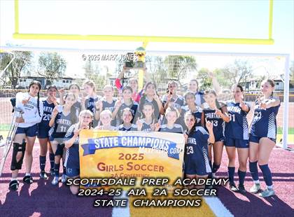 Thumbnail 3 in Scottsdale Christian Academy vs. Scottsdale Preparatory Academy (AIA 2A Final - Awards) photogallery.