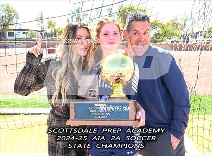 Thumbnail 1 in Scottsdale Christian Academy vs. Scottsdale Preparatory Academy (AIA 2A Final - Awards) photogallery.