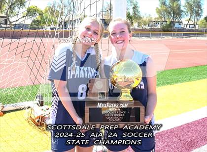 Thumbnail 1 in Scottsdale Christian Academy vs. Scottsdale Preparatory Academy (AIA 2A Final - Awards) photogallery.