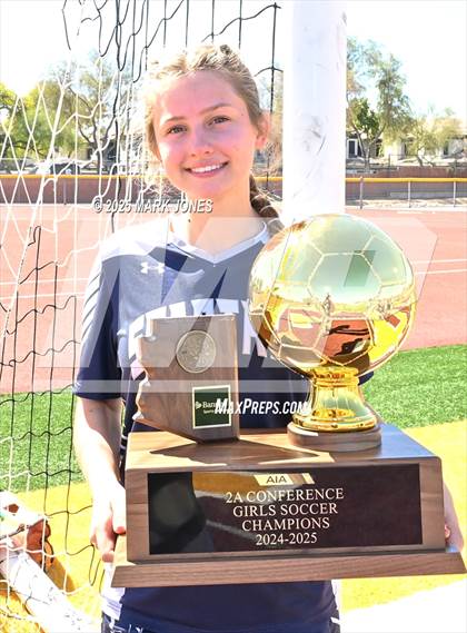 Thumbnail 1 in Scottsdale Christian Academy vs. Scottsdale Preparatory Academy (AIA 2A Final - Awards) photogallery.