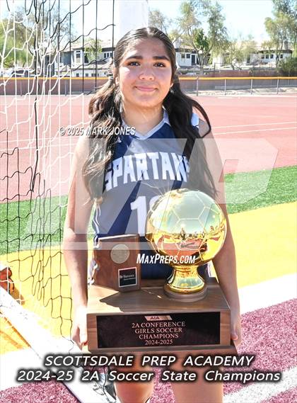 Thumbnail 1 in Scottsdale Christian Academy vs. Scottsdale Preparatory Academy (AIA 2A Final - Awards) photogallery.