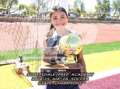 Thumbnail 3 in Scottsdale Christian Academy vs. Scottsdale Preparatory Academy (AIA 2A Final - Awards) photogallery.