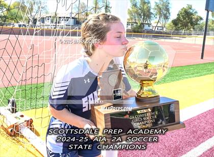 Thumbnail 1 in Scottsdale Christian Academy vs. Scottsdale Preparatory Academy (AIA 2A Final - Awards) photogallery.
