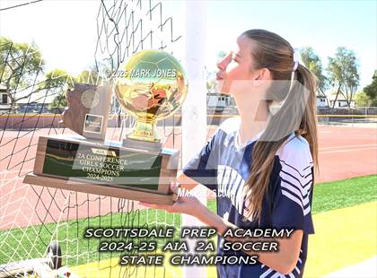 Thumbnail 2 in Scottsdale Christian Academy vs. Scottsdale Preparatory Academy (AIA 2A Final - Awards) photogallery.