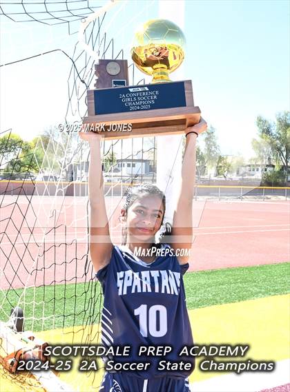 Thumbnail 1 in Scottsdale Christian Academy vs. Scottsdale Preparatory Academy (AIA 2A Final - Awards) photogallery.