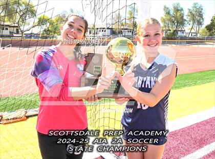 Thumbnail 1 in Scottsdale Christian Academy vs. Scottsdale Preparatory Academy (AIA 2A Final - Awards) photogallery.