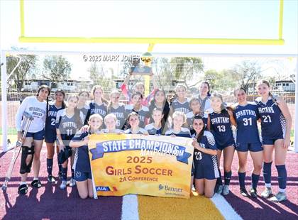 Thumbnail 1 in Scottsdale Christian Academy vs. Scottsdale Preparatory Academy (AIA 2A Final - Awards) photogallery.