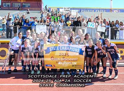 Thumbnail 1 in Scottsdale Christian Academy vs. Scottsdale Preparatory Academy (AIA 2A Final - Awards) photogallery.