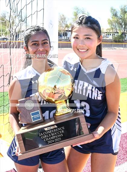 Thumbnail 3 in Scottsdale Christian Academy vs. Scottsdale Preparatory Academy (AIA 2A Final - Awards) photogallery.
