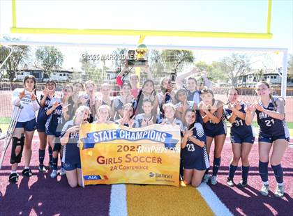 Thumbnail 3 in Scottsdale Christian Academy vs. Scottsdale Preparatory Academy (AIA 2A Final - Awards) photogallery.