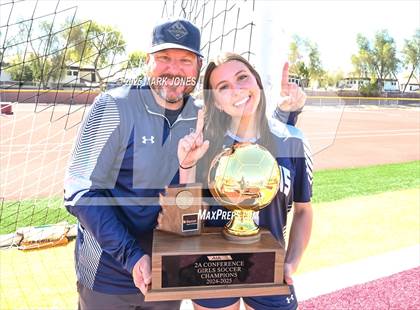 Thumbnail 3 in Scottsdale Christian Academy vs. Scottsdale Preparatory Academy (AIA 2A Final - Awards) photogallery.
