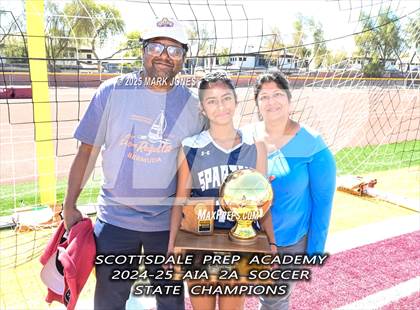 Thumbnail 1 in Scottsdale Christian Academy vs. Scottsdale Preparatory Academy (AIA 2A Final - Awards) photogallery.