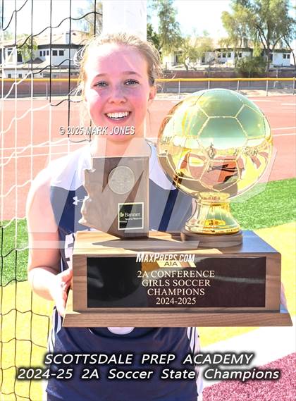 Thumbnail 2 in Scottsdale Christian Academy vs. Scottsdale Preparatory Academy (AIA 2A Final - Awards) photogallery.